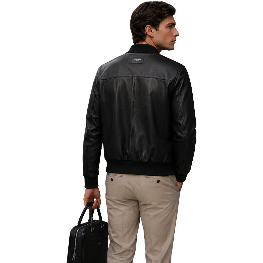 dolce & gabbana - giacca in pelle