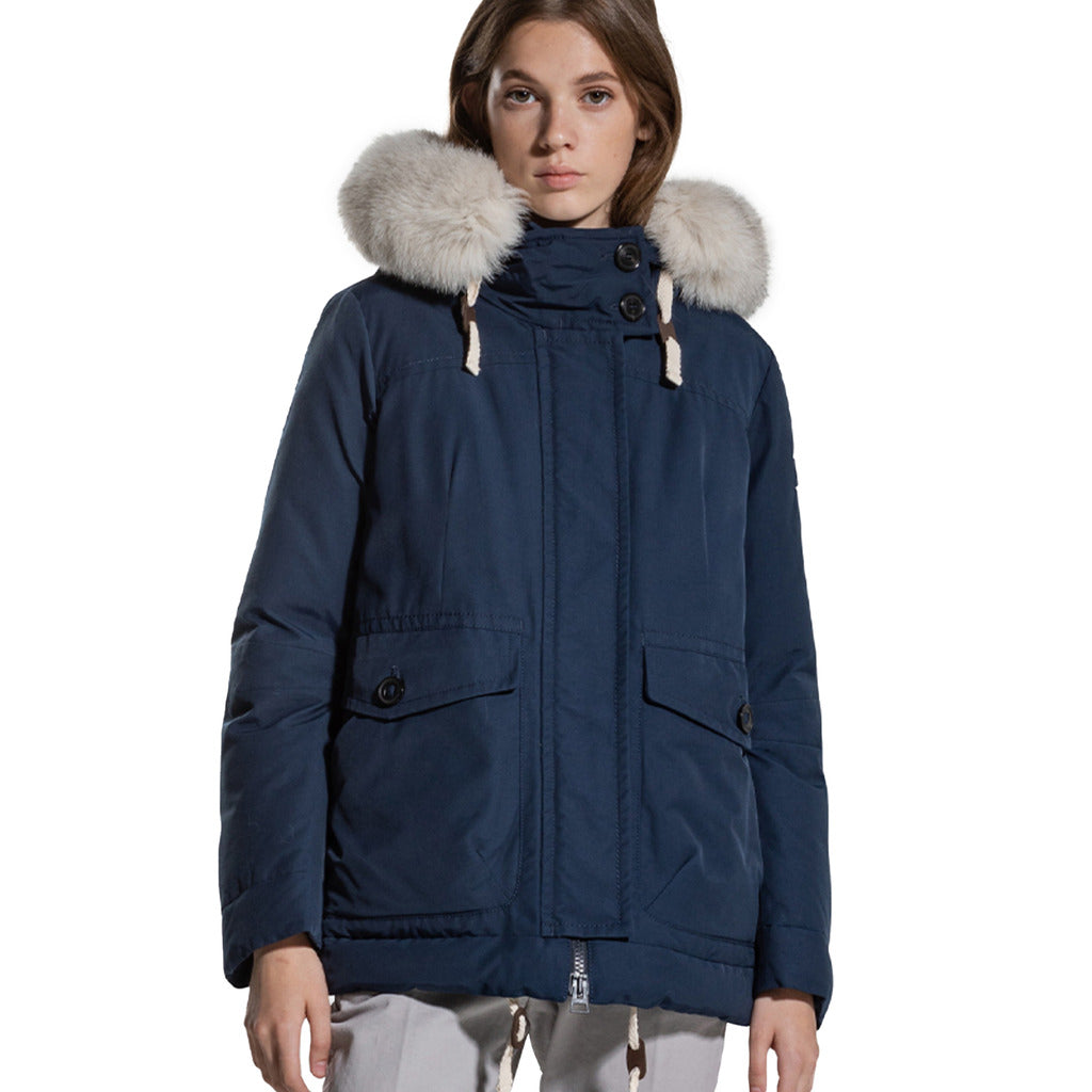 peuterey - parka imbottito con pelo