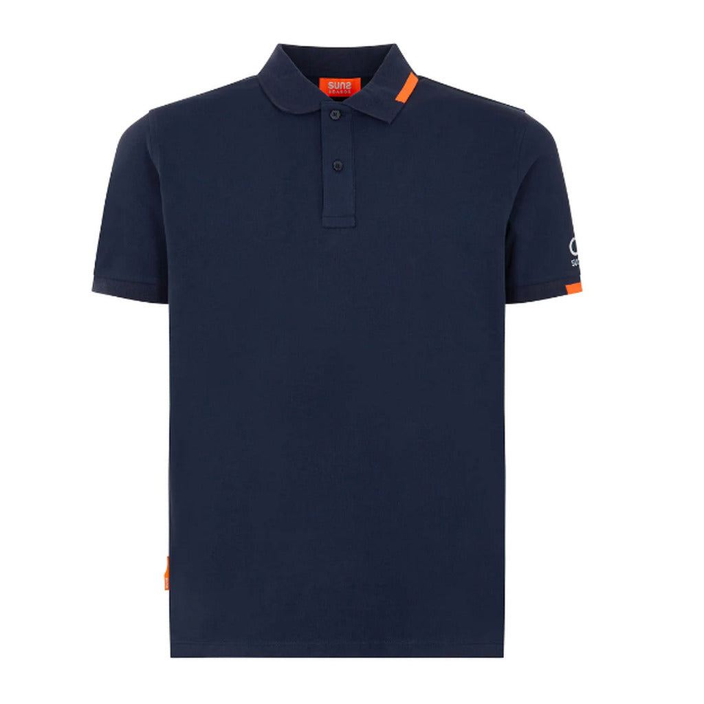 suns - federico tag polo blu scuro