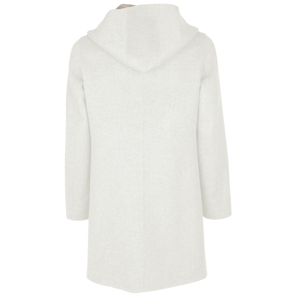 loro piana tessuto - cappotto capolavoro bianco