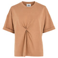 alpha studio - t-shirt con drapeggio