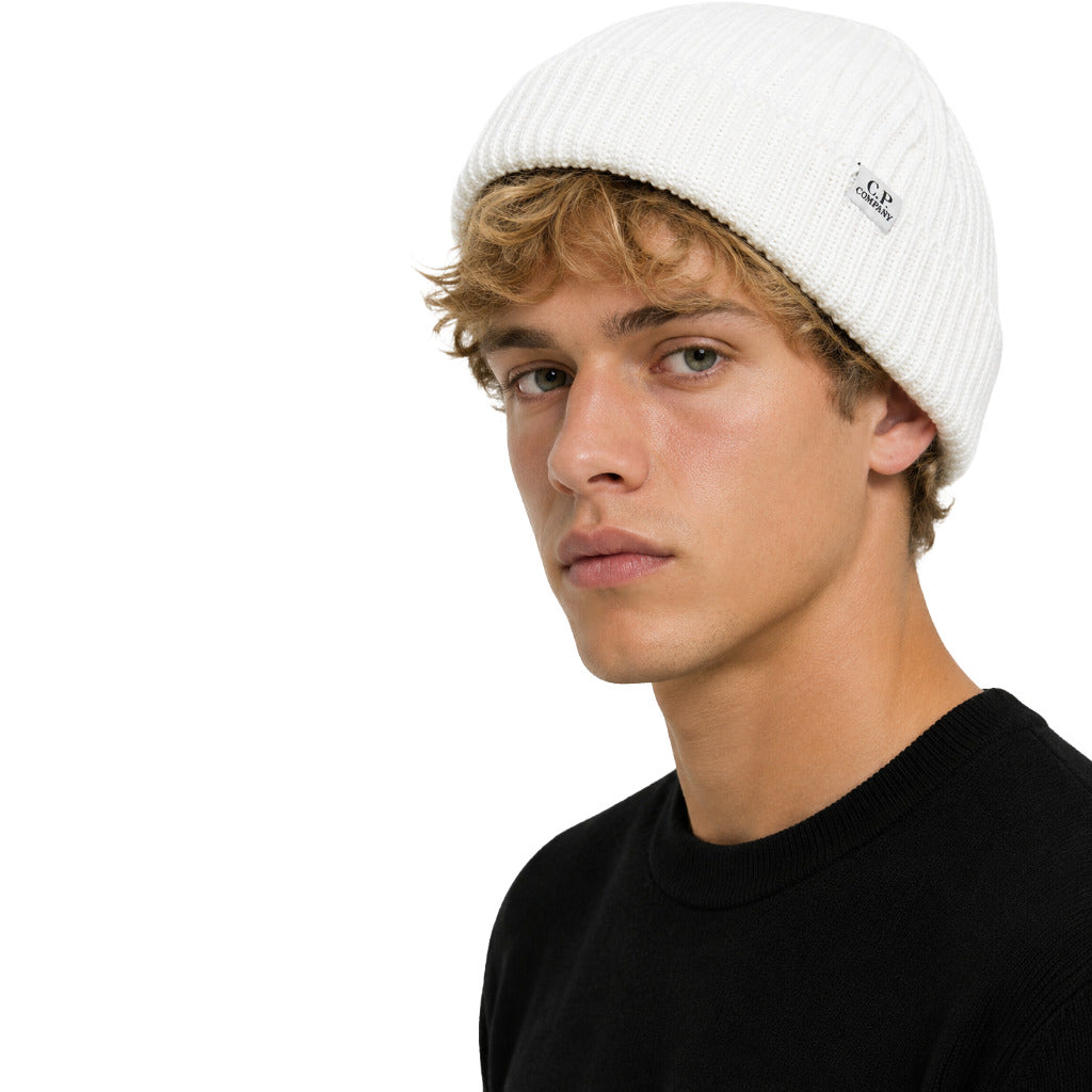 c.p. company - berretto unisex knit beige