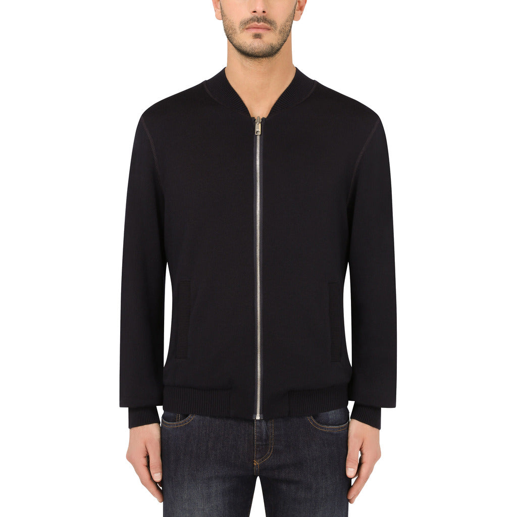 dolce & gabbana - giacca reversibile seta & cashmere