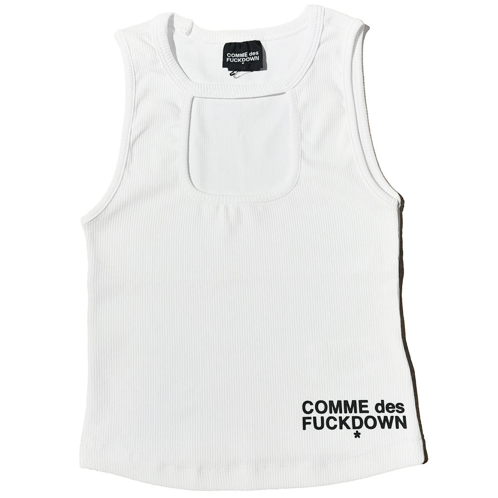 comme des fuckdown - top in costina bianco
