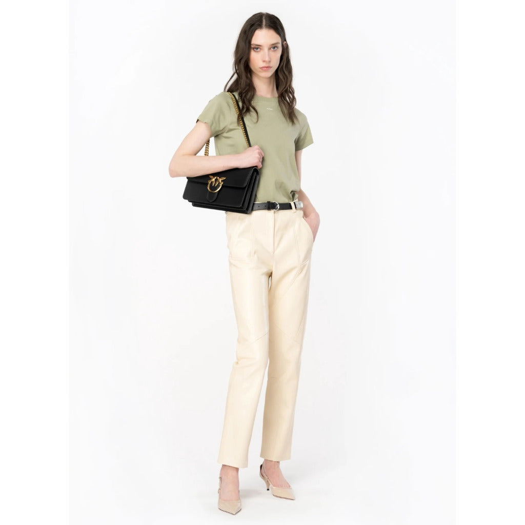 pinko - pasitea pantalone beige