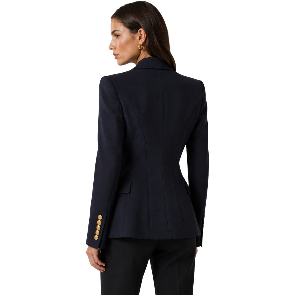 balmain - giacca monopetto blu