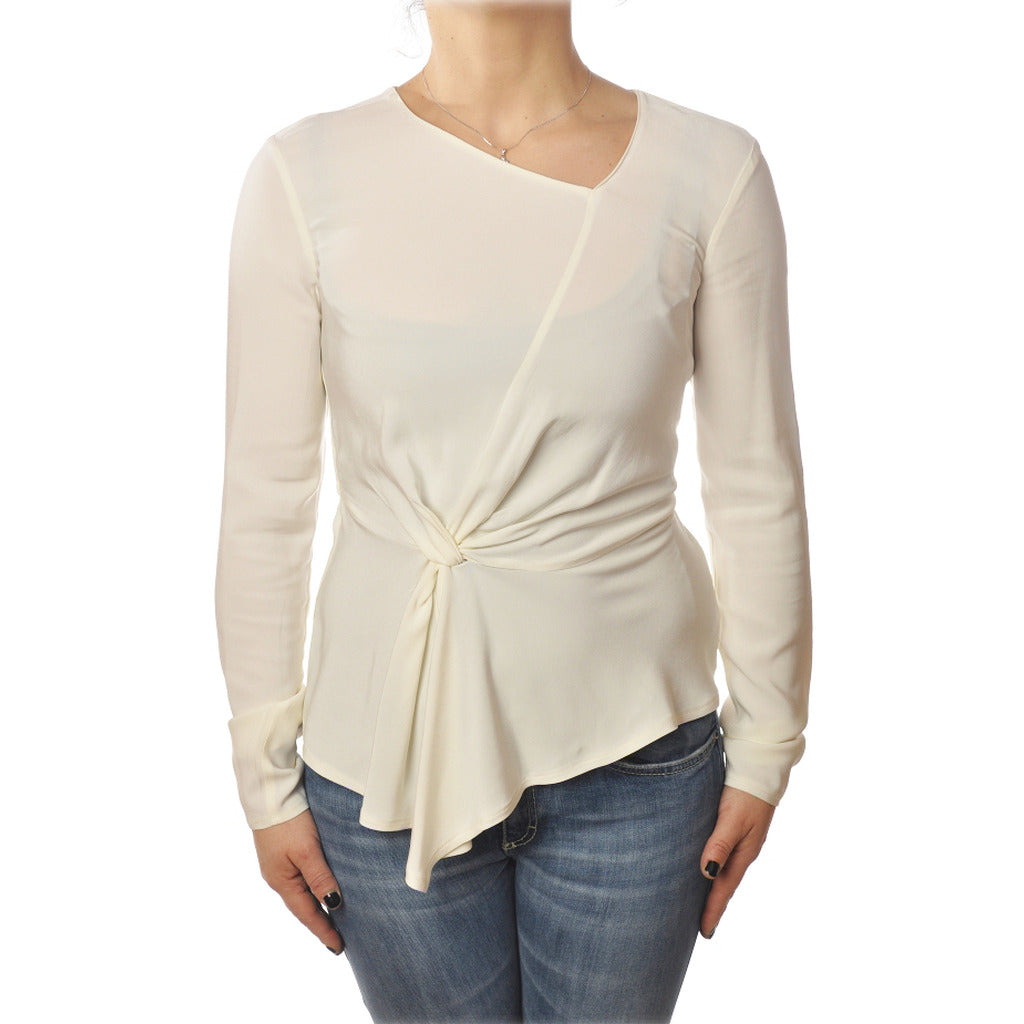 patrizia pepe - blusa taglio incrociato