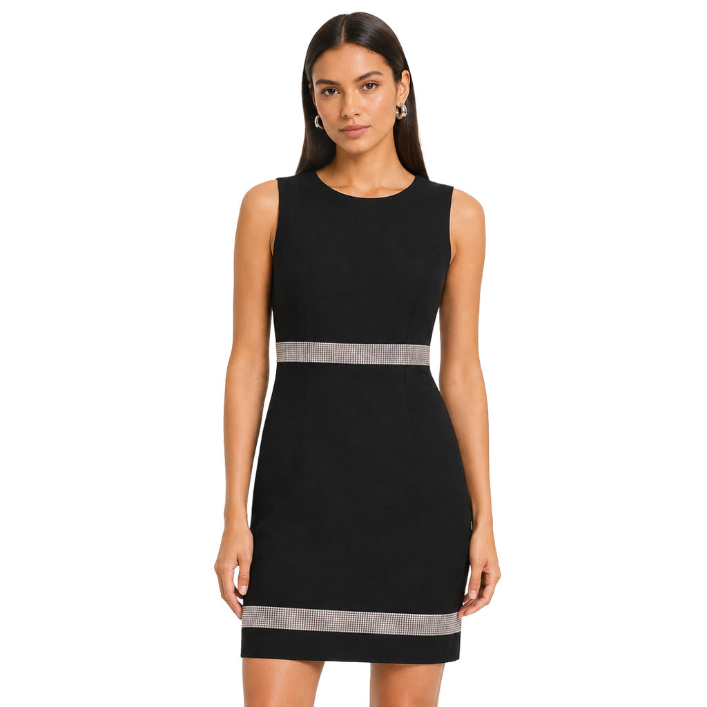 dolce & gabbana - Abito smanicato con cristalli