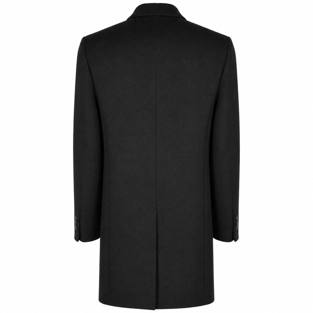loro piana tessuto - cappotto capolavoro nero