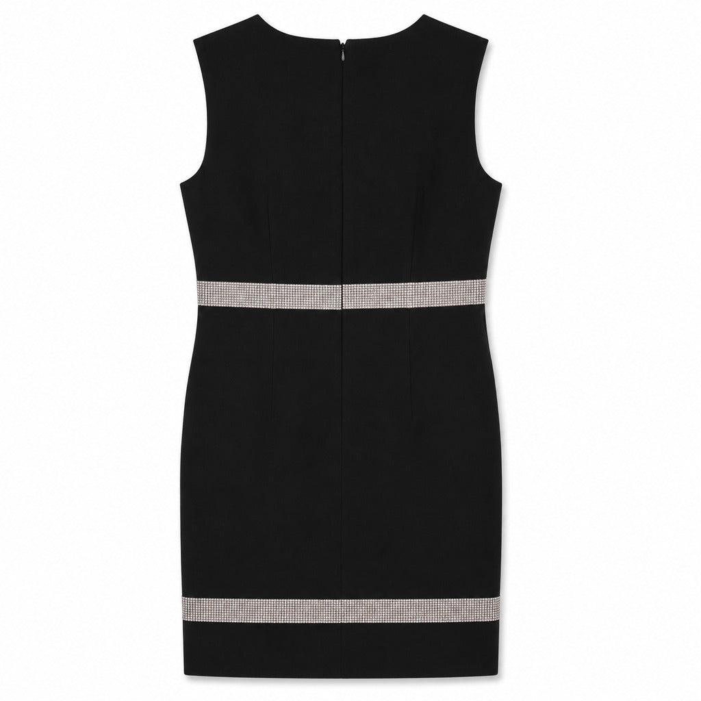 dolce & gabbana - Abito smanicato con cristalli
