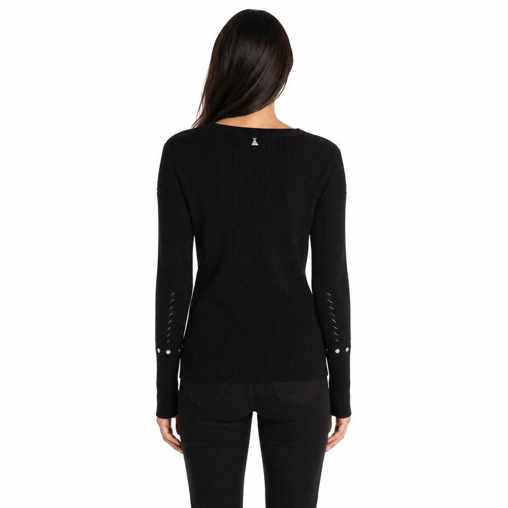 patrizia pepe - Maglia con borchie