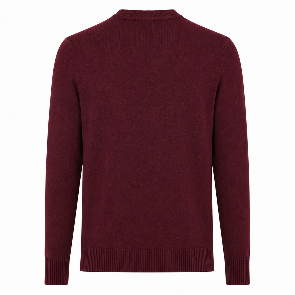 alpha studio - Maglia girocollo lana merino