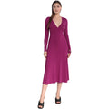 pinko - abito coccodrillo fucsia