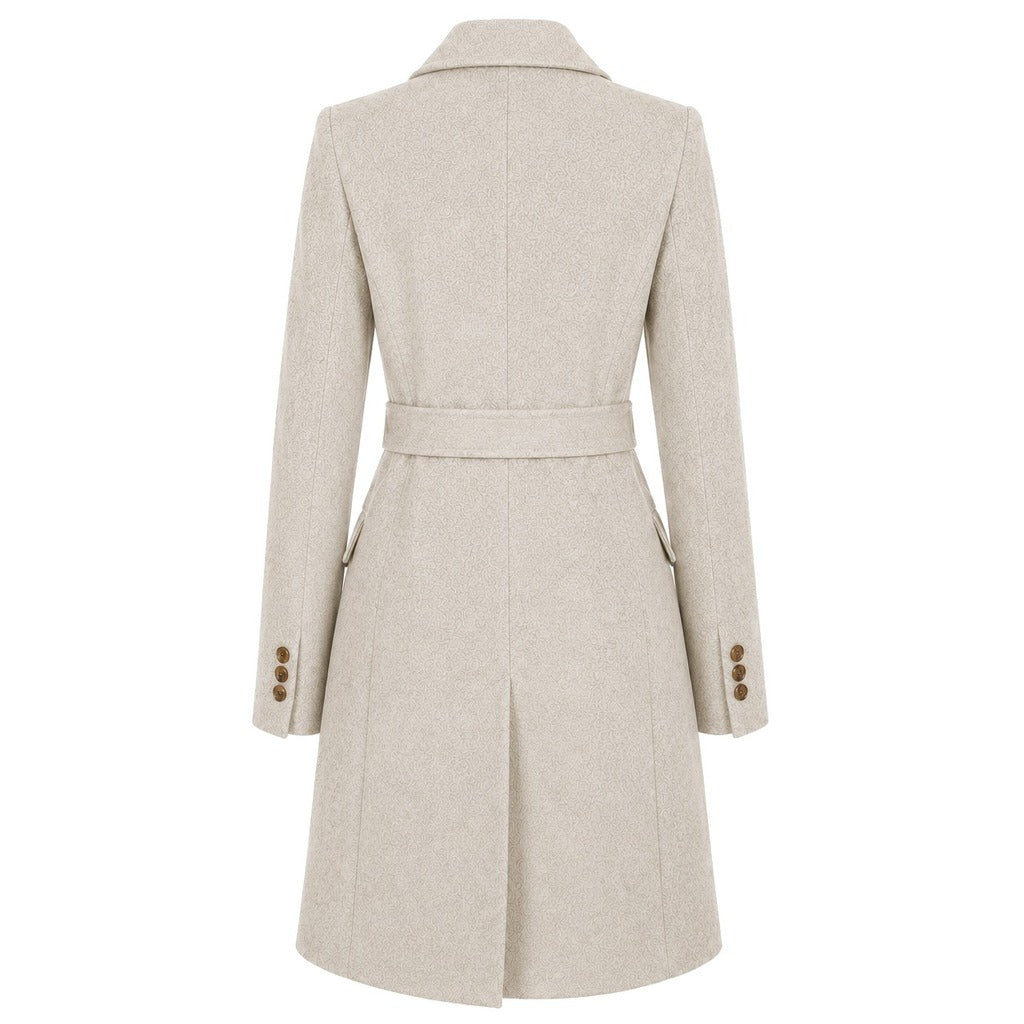 loro piana tessuto - cappotto capolavoro beige