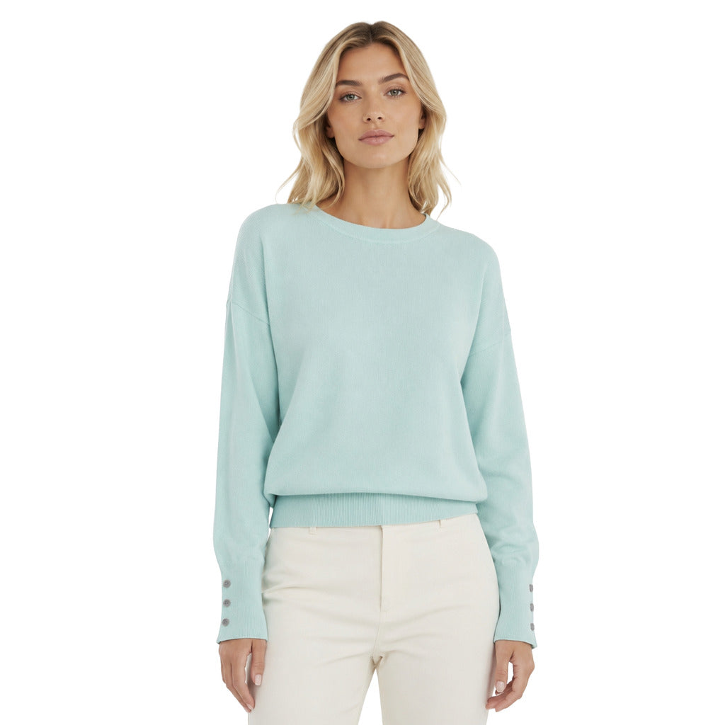 alpha studio - girocollo m/l seta-cashmere
