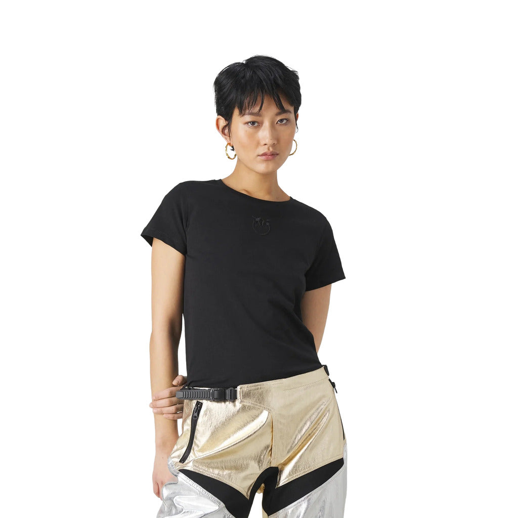 pinko - pantaloni prometeo gold silver