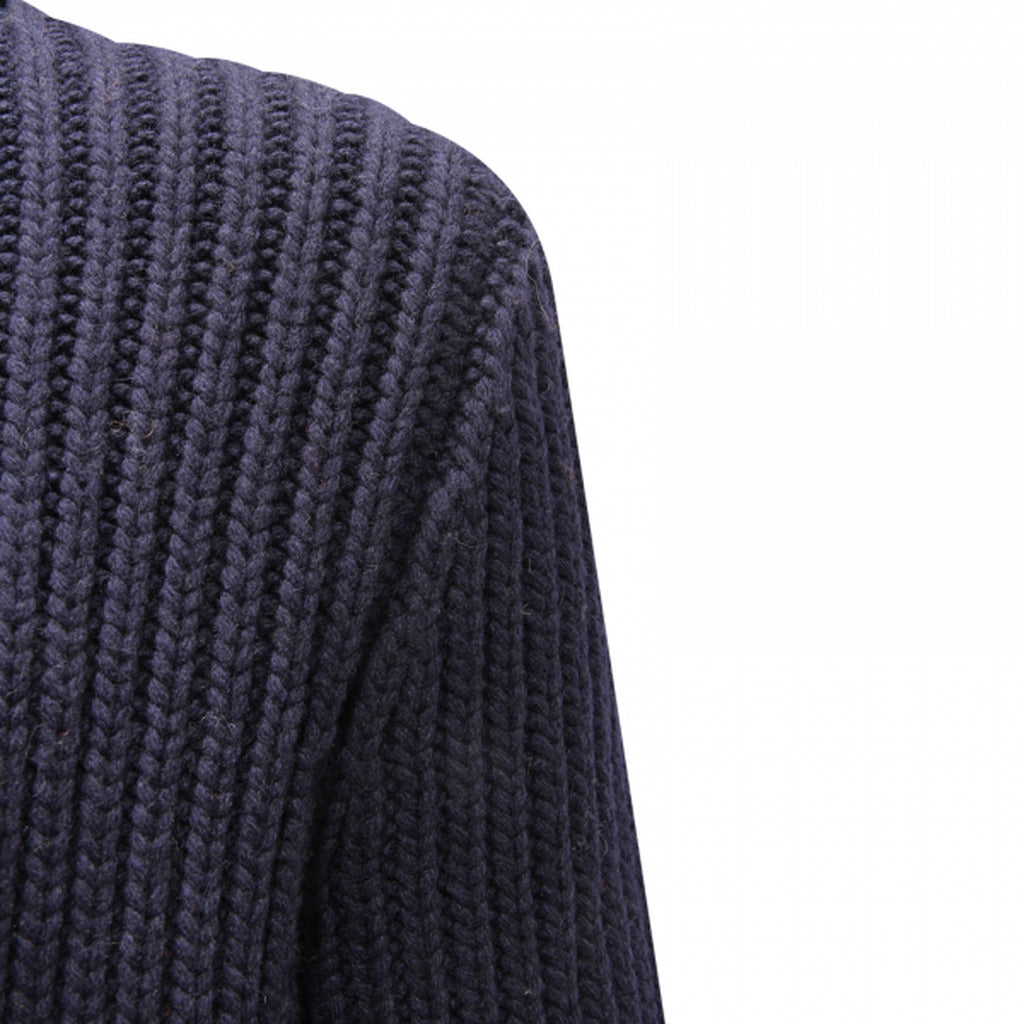 herno - Giacca a maglia blu