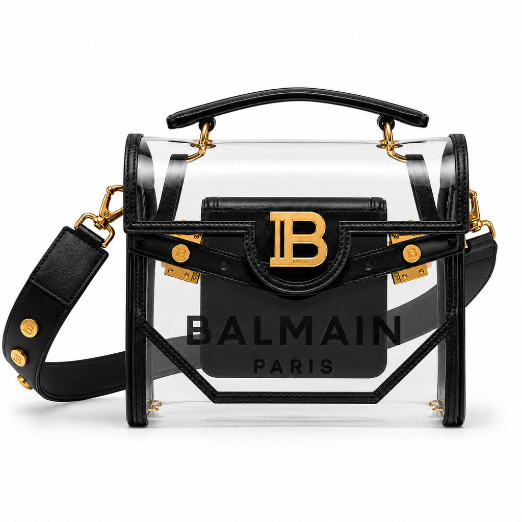 balmain - b-buzz bag in pvc