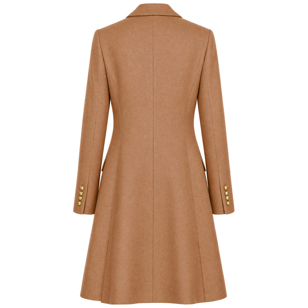 loro piana tessuto - cappotto capolavoro cammello