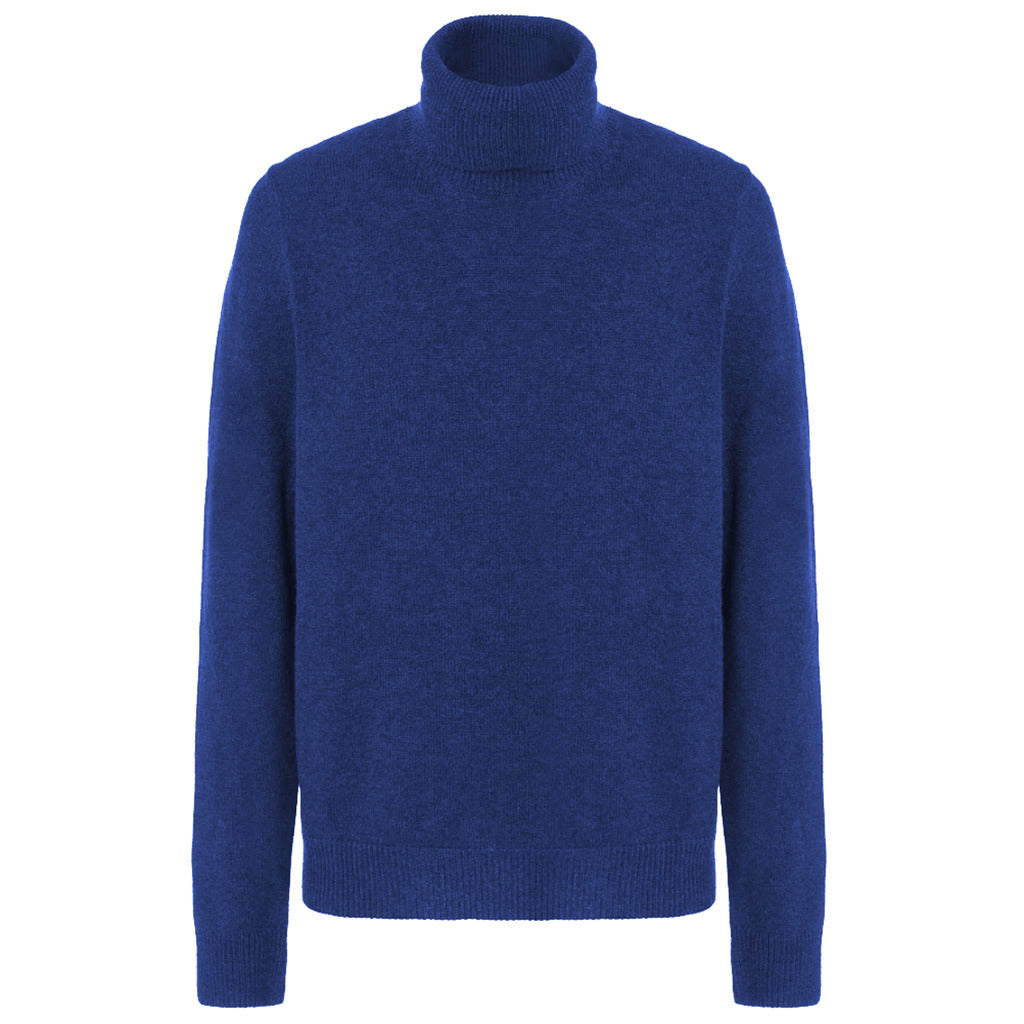 malo - dolcevita misto cashmere zaffiro