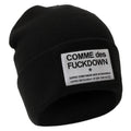 comme des fuckdown - berretto logo etichetta