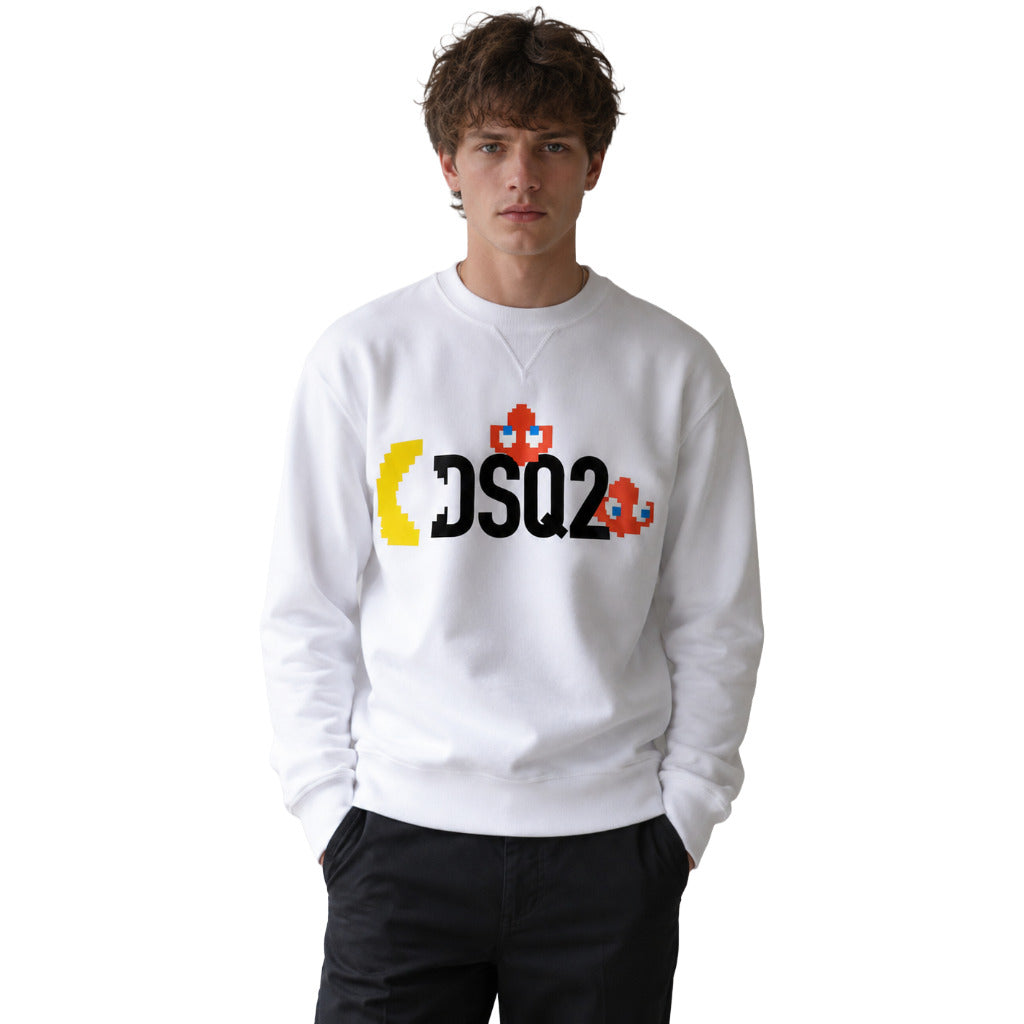 dsquared2 - felpa girocollo Pac-Man