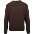 malo - girocollo cashmere moro
