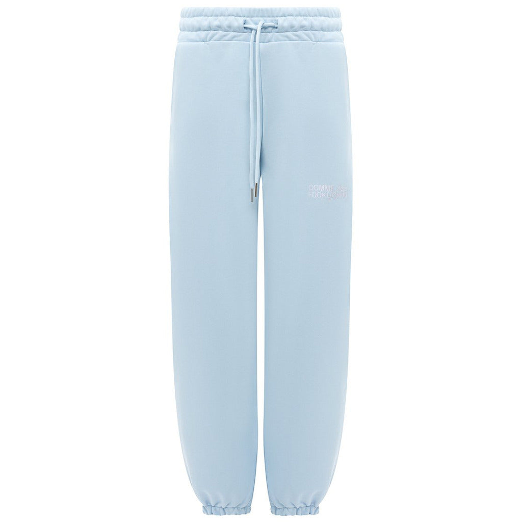 comme des fuckdown - pantaloni felpa azzurri