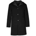loro piana tessuto - cappotto capolavoro nero