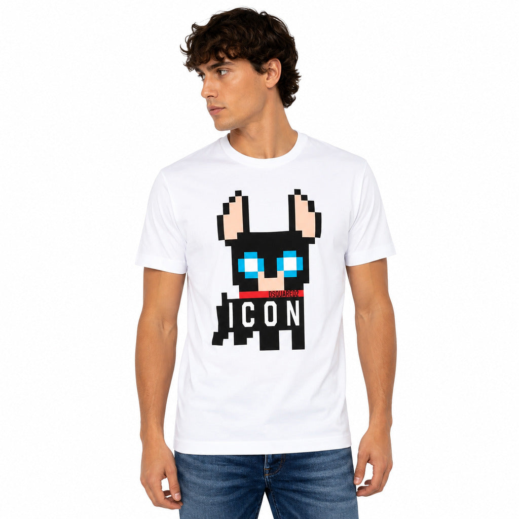 dsquared2 - Maglietta Icon Pixel