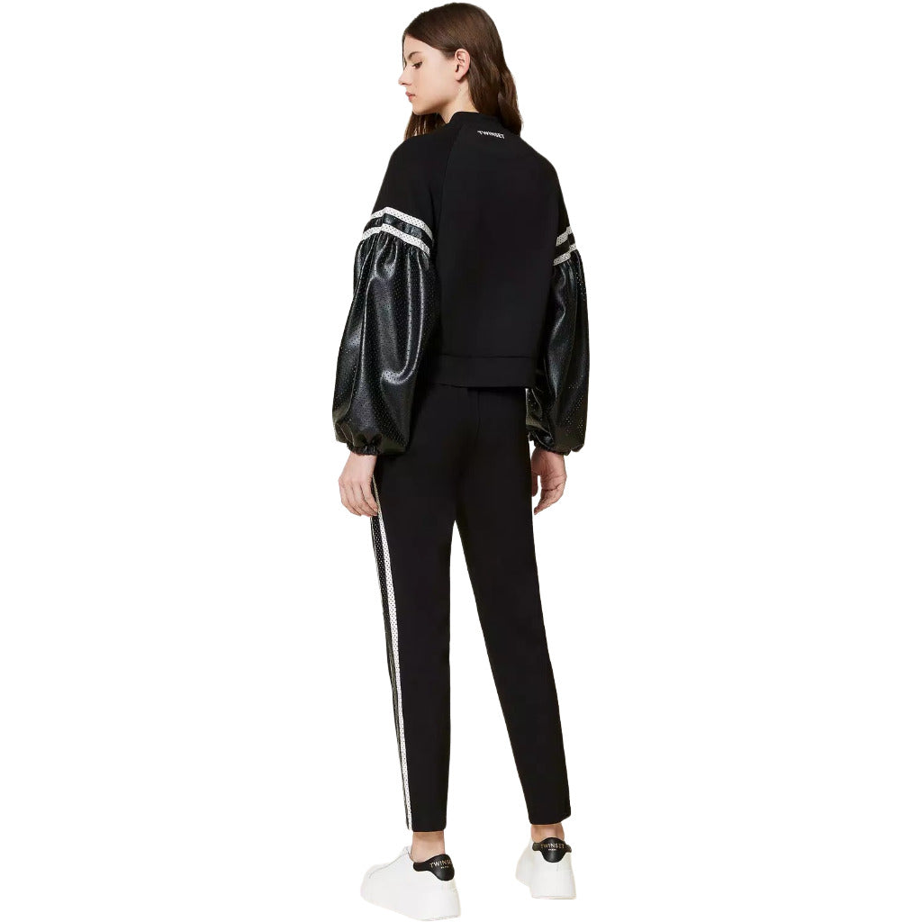twinset - pantaloni bande laterali