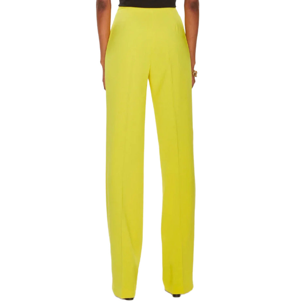 pinko - pantaloni hulka gialli