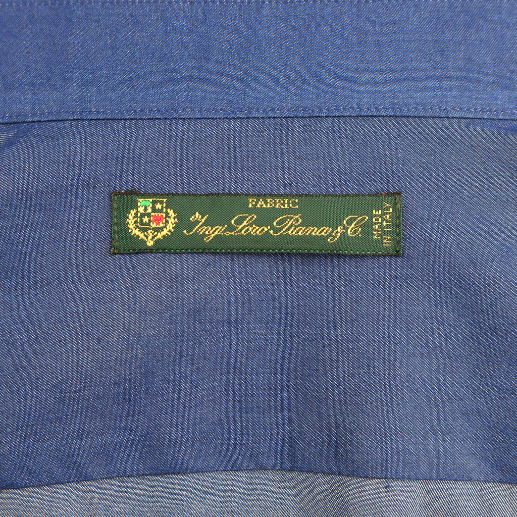 loro piana tessuto - camicia manica lunga