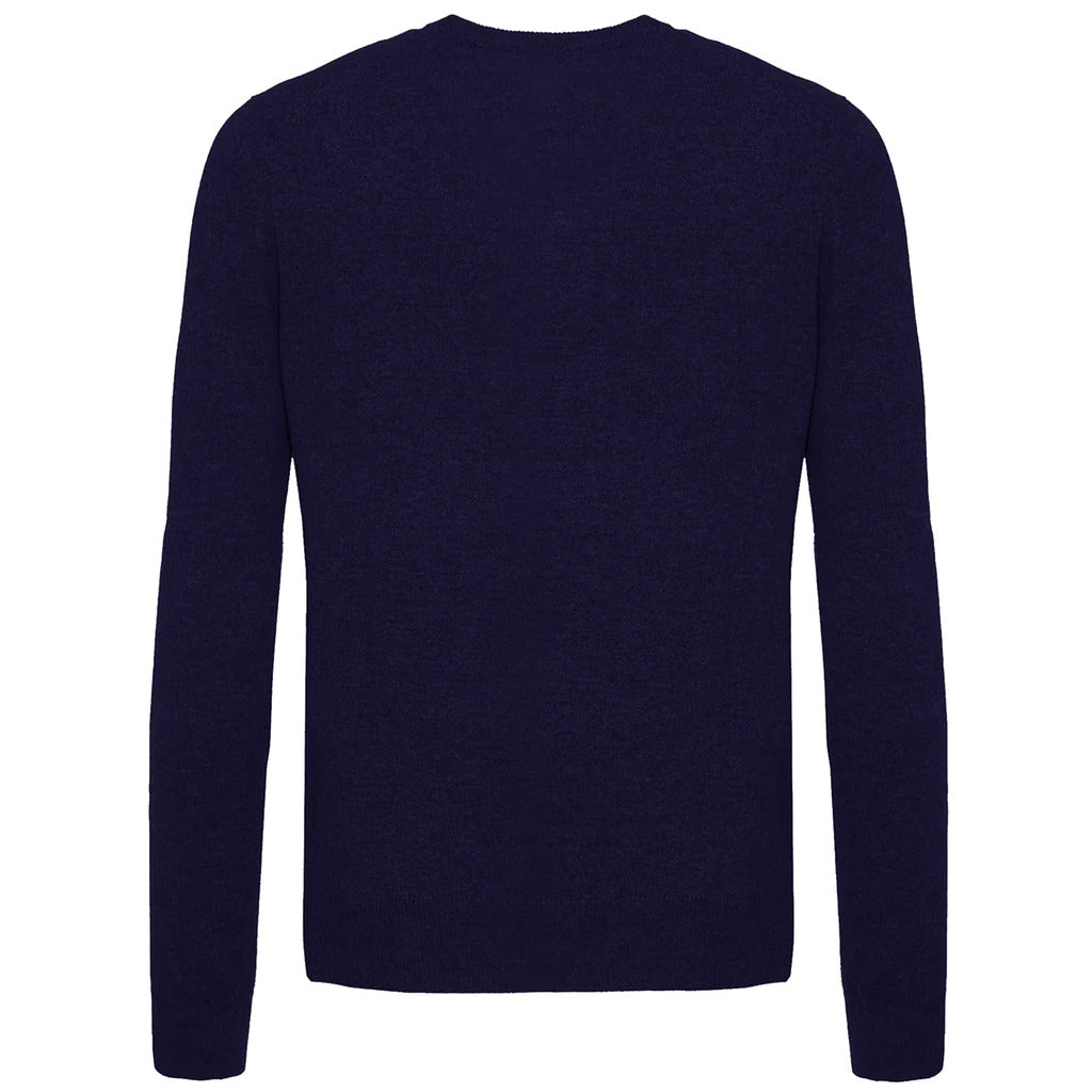 malo - paricollo misto cashmere navy