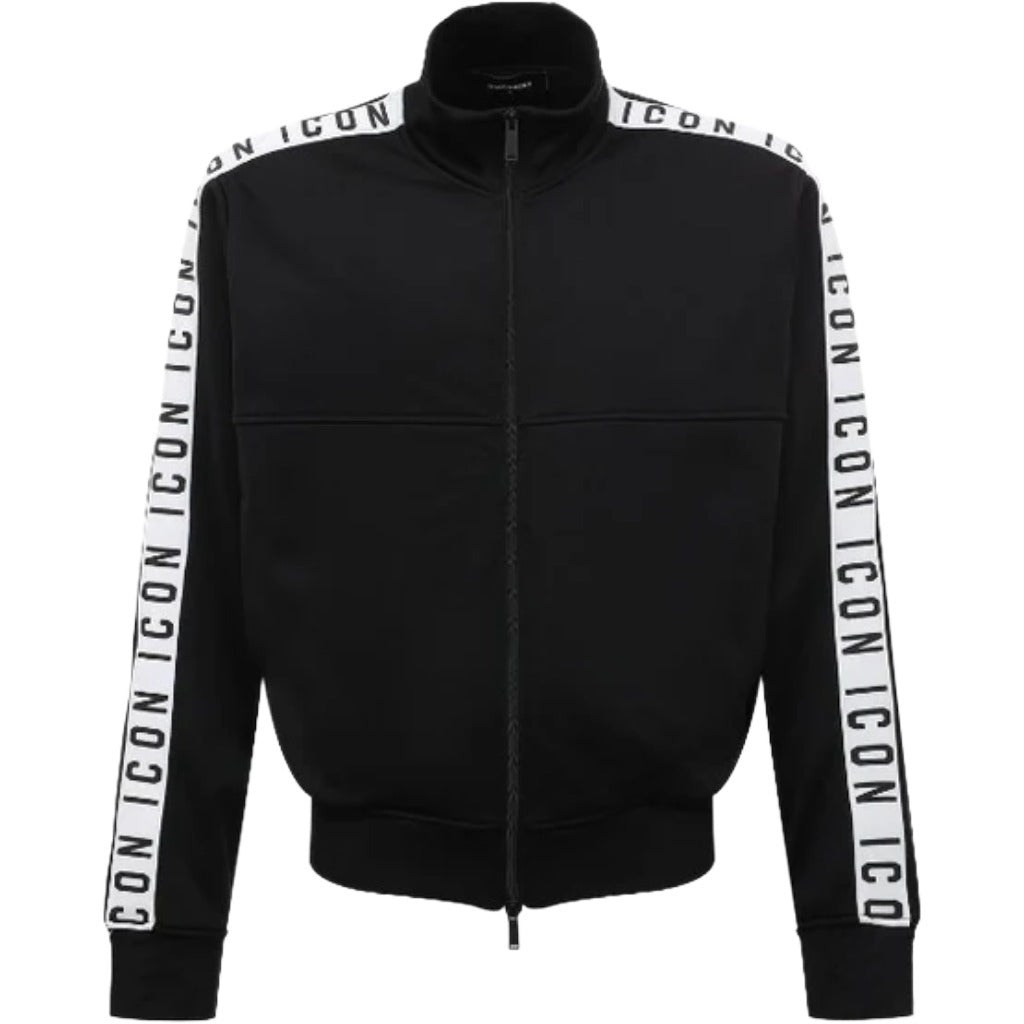 dsquared2 - felpa con bande logate