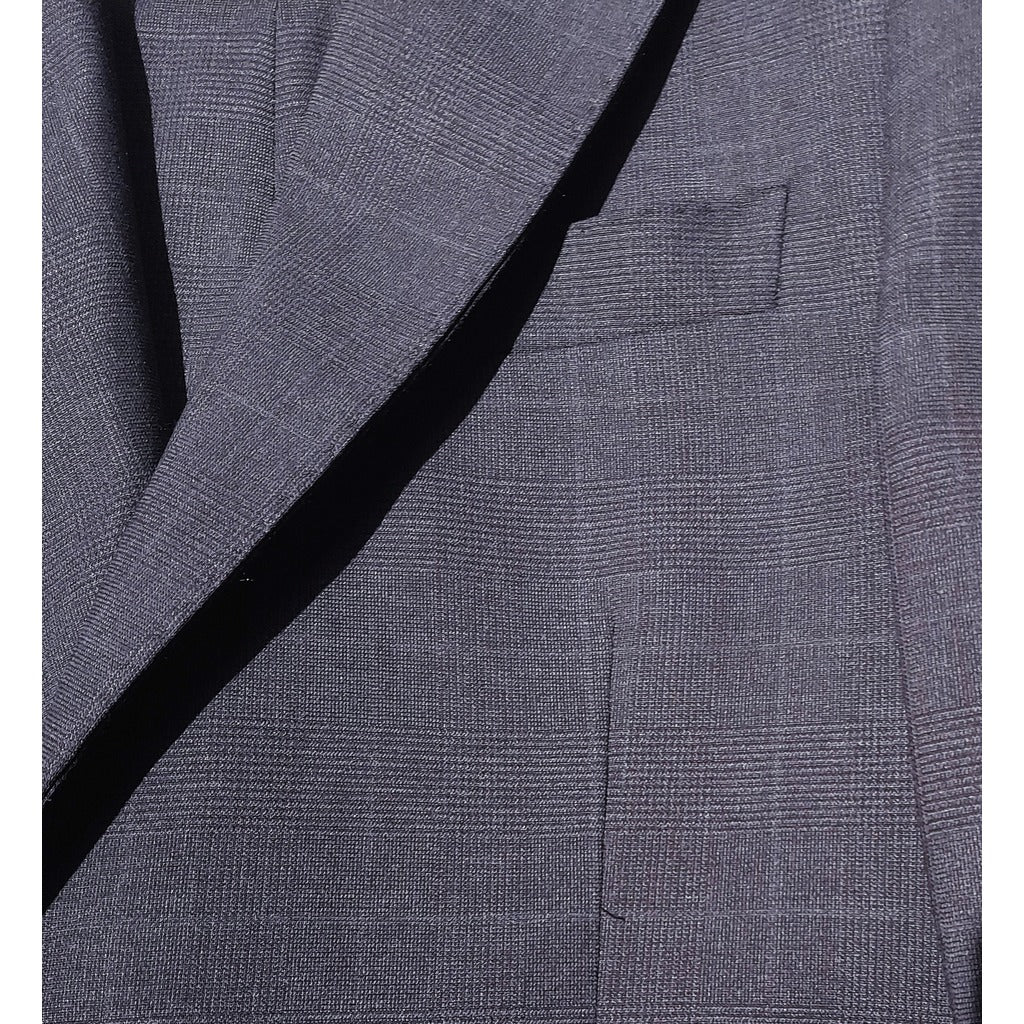 ermenegildo zegna tessuto - Completo lana blu principe di galles