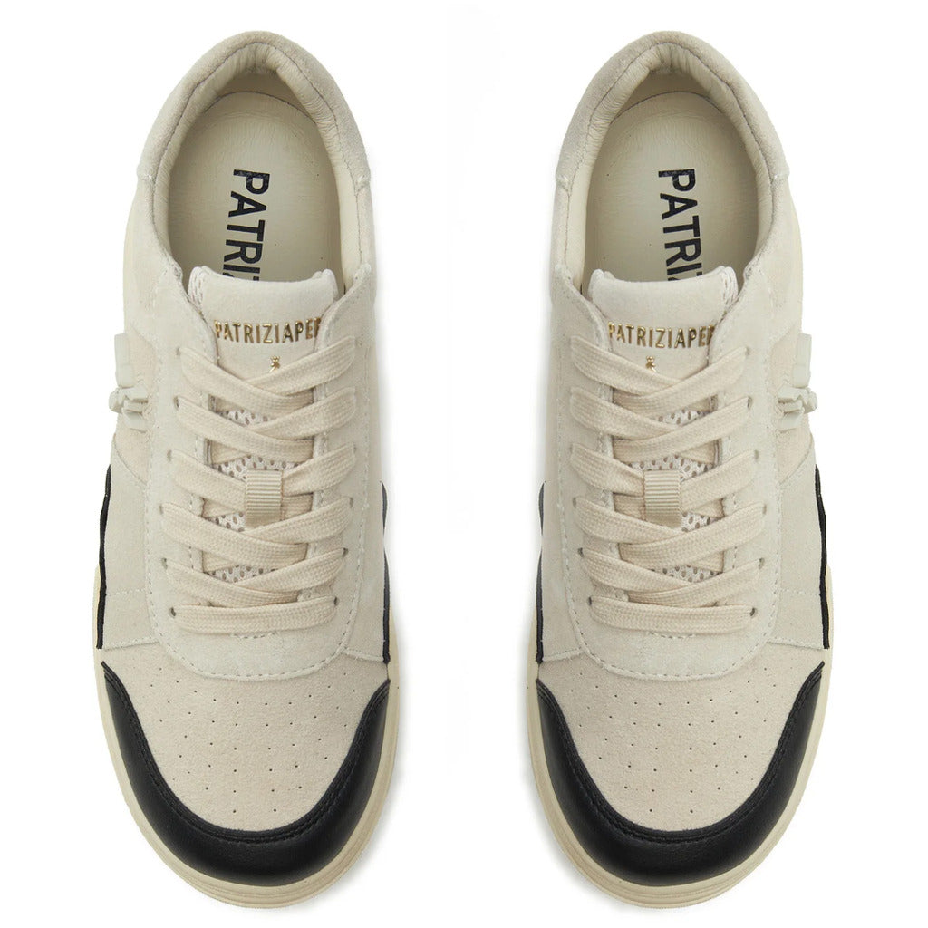 patrizia pepe - sneakers scamosciate beige