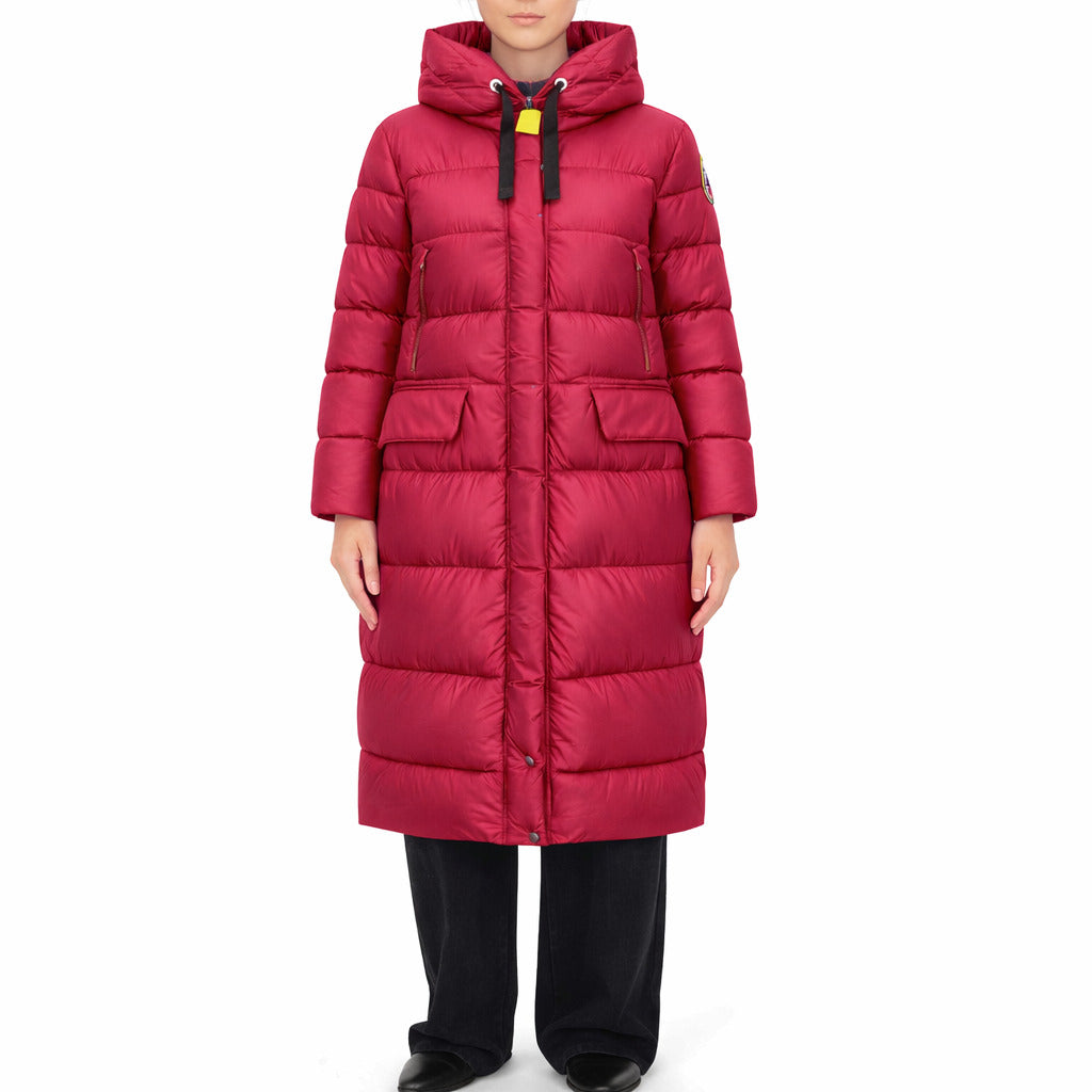 parajumpers - giacca lunga rossa