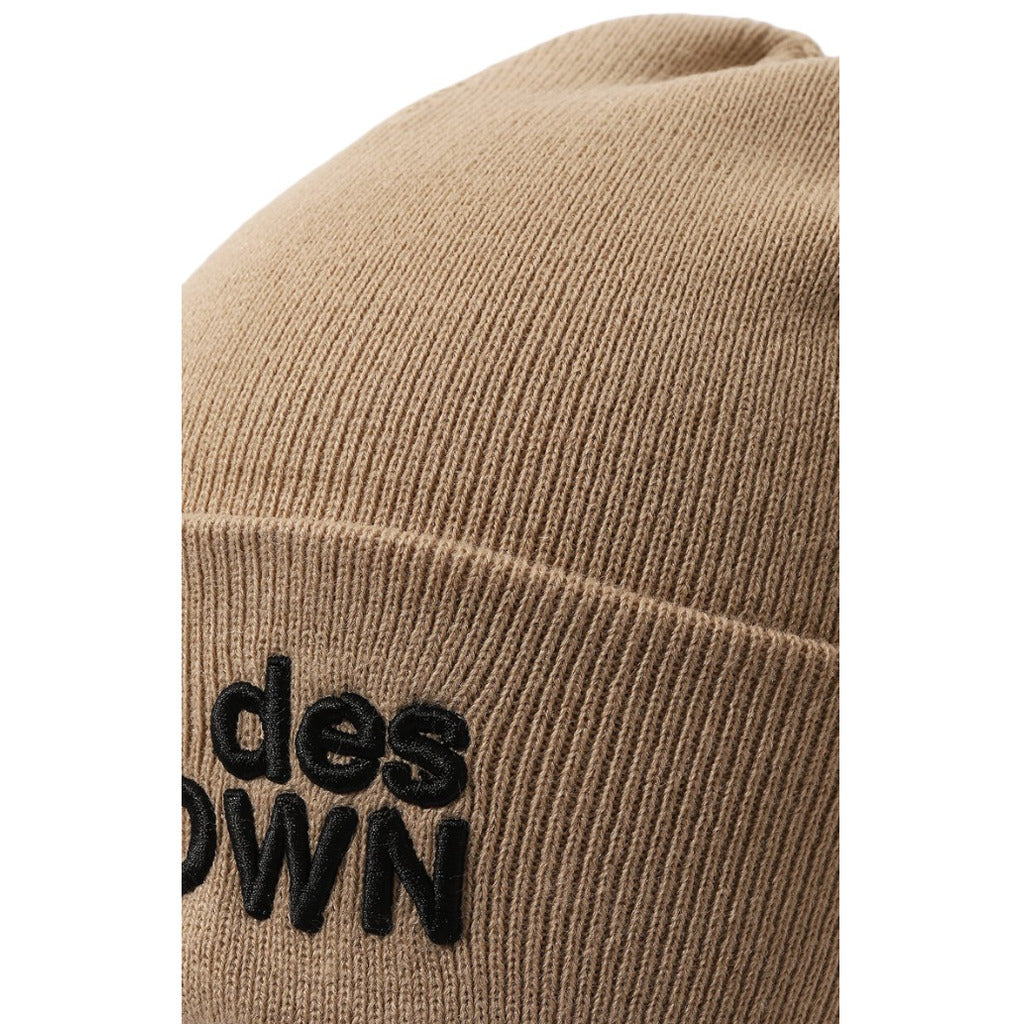 comme des fuckdown - berretto maglia nocciola