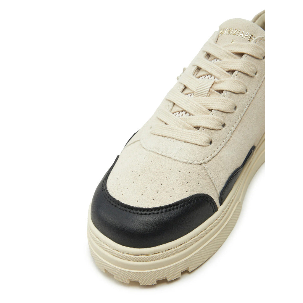patrizia pepe - sneakers scamosciate beige