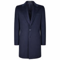 loro piana tessuto - cappotto capolavoro blu notte
