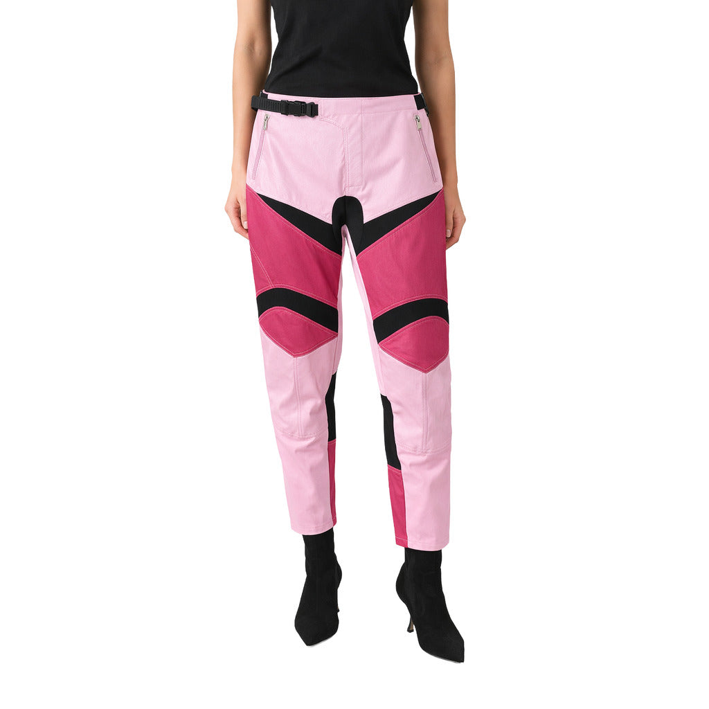 pinko - pantaloni prometeo multicolor