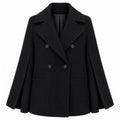 loro piana tessuto - peacoat doppiopetto taglio kimono