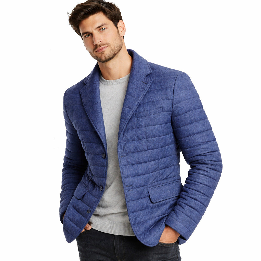herno - giacca trapuntata blu