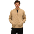parajumpers - felpa beige full zip