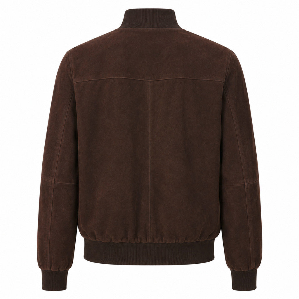 emilio romanelli - bomber reversibile marrone