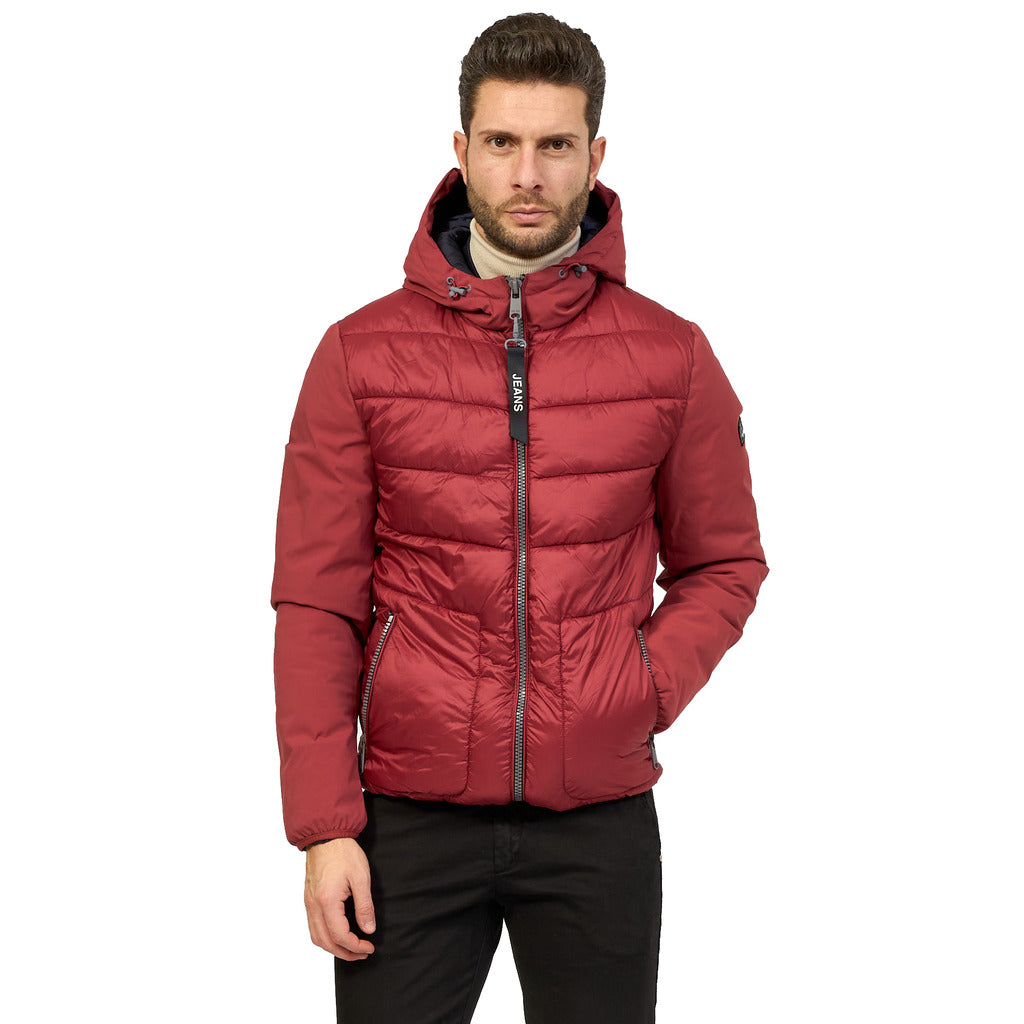 yes zee - nylon red jacket