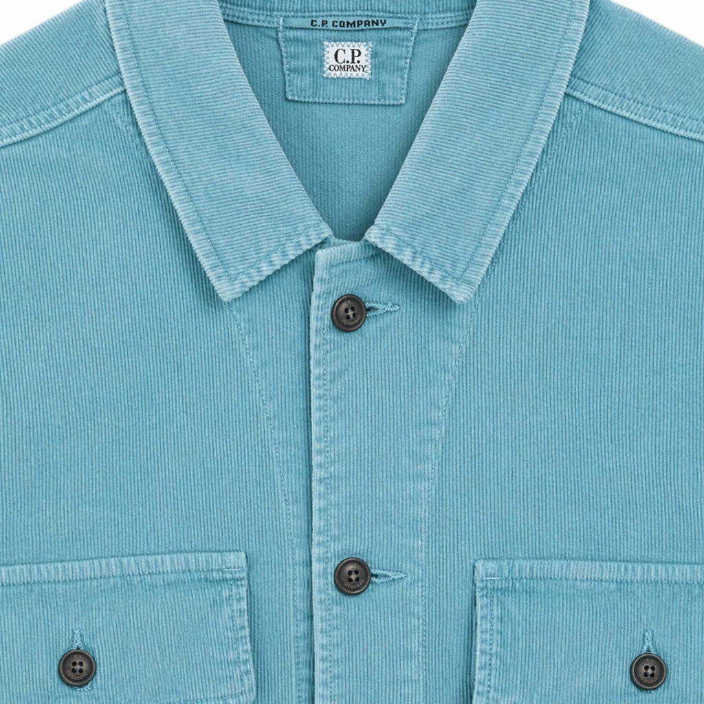 c.p. company - camicia a costine velluto