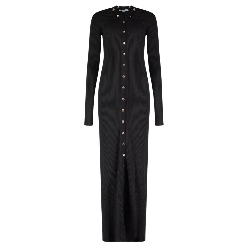 the attico - cardigan nero