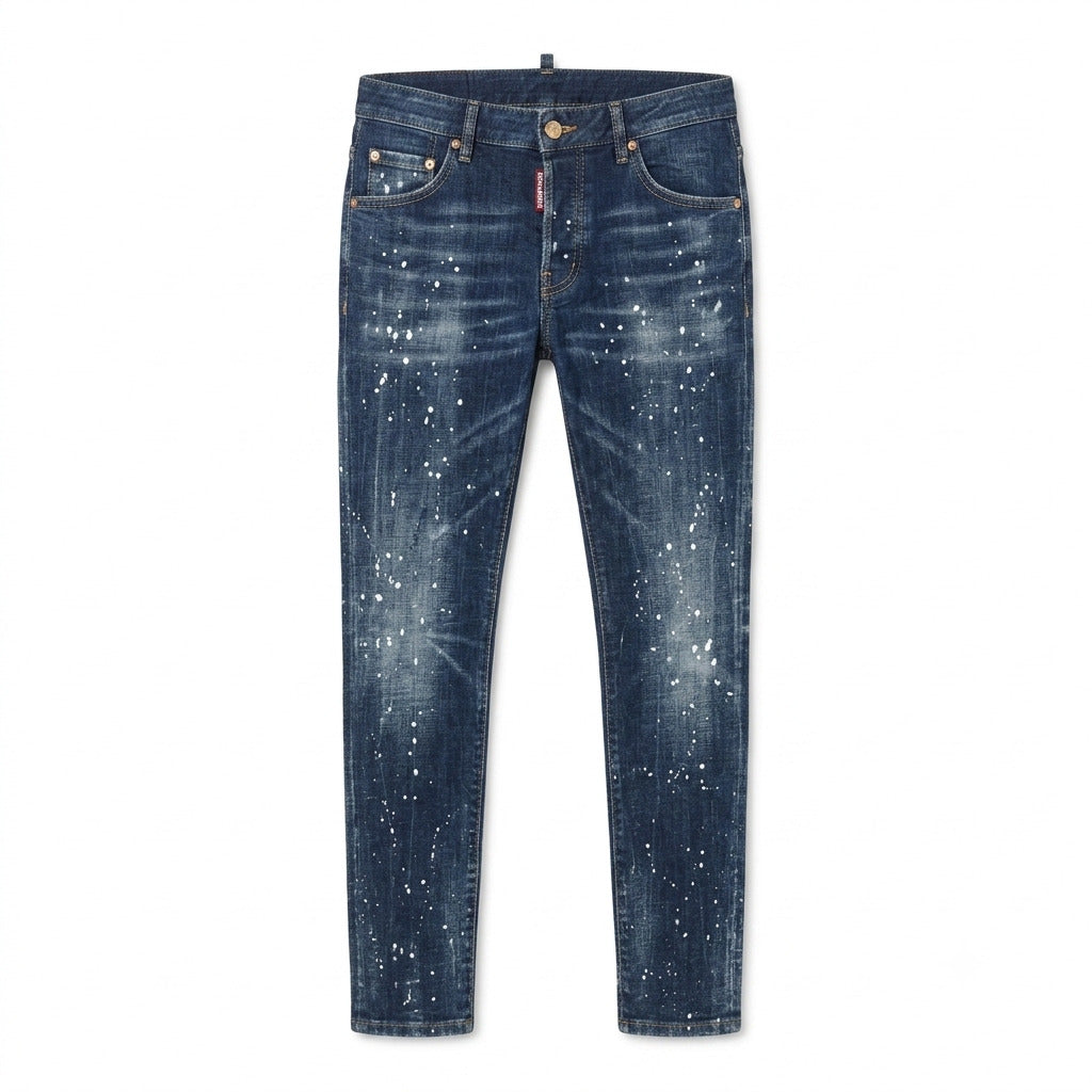 dsquared2 - denim effetto vernice
